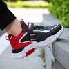Boys Running Sports Shoes Girls Elastic Casual Sneakers PU Leather Jogging Shoes for Kids Outdoor Sneakers