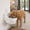 Simulering Toalett Kattvattenautomat Väggmonterad Toalettformad Husdjursmatskål För Katter Hundar