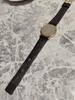 [USED] Mens Watch SEIKO Quartz Gold Dial Genuine Leather Belt Vintage Working Japan Store