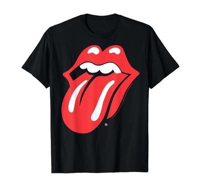 Rolling Stones Official Classic Tongue T-Shirt Tops Tee Unisex Men's Women's 100% Cotton