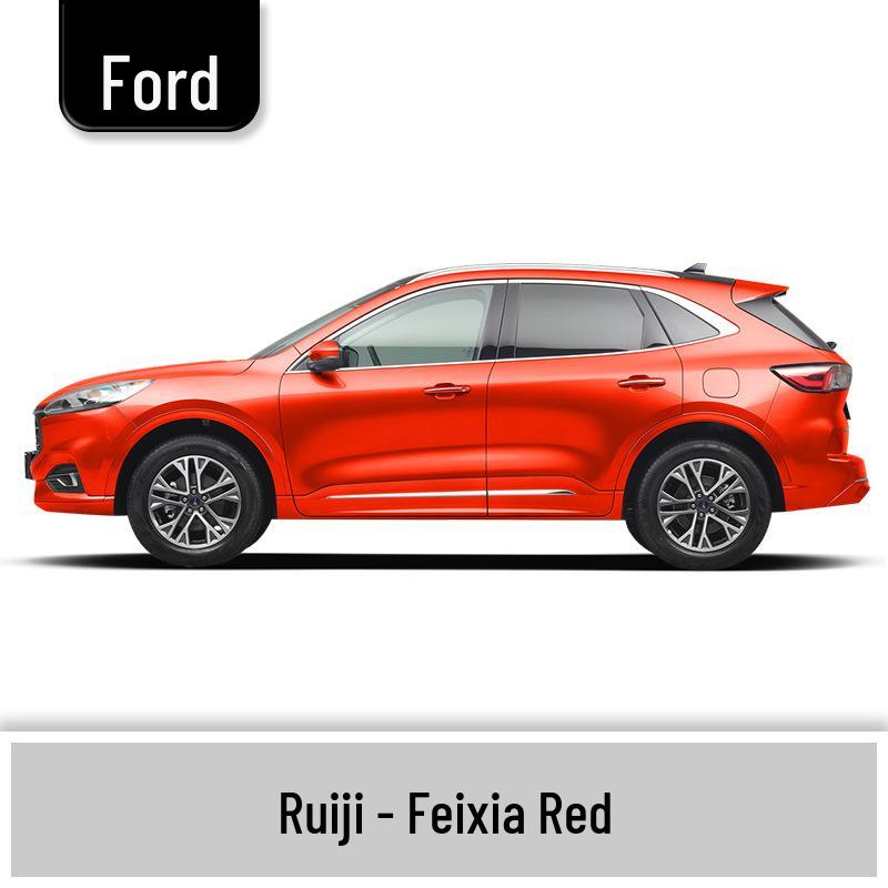 

Автомобильный маркер-подкраска Ford Mustang Tourneo Kuga Edge цвета Crimson Red (Багрово-красный) и Storm Orange (Штормовой оранжевый) для ремонта царапин. Single Pen
