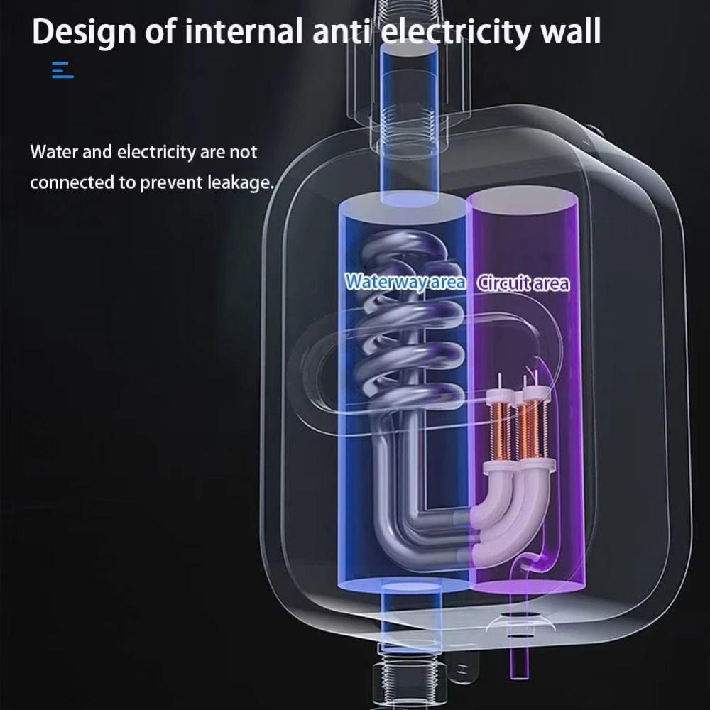 Constant Temperature Instant Hot Water Heater Mini Instant Water Heater  Bathroom Shower Heater