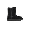 UGG Bailey Zip Short Plush Snow Boots Kids boots Black 1123613T-BLK