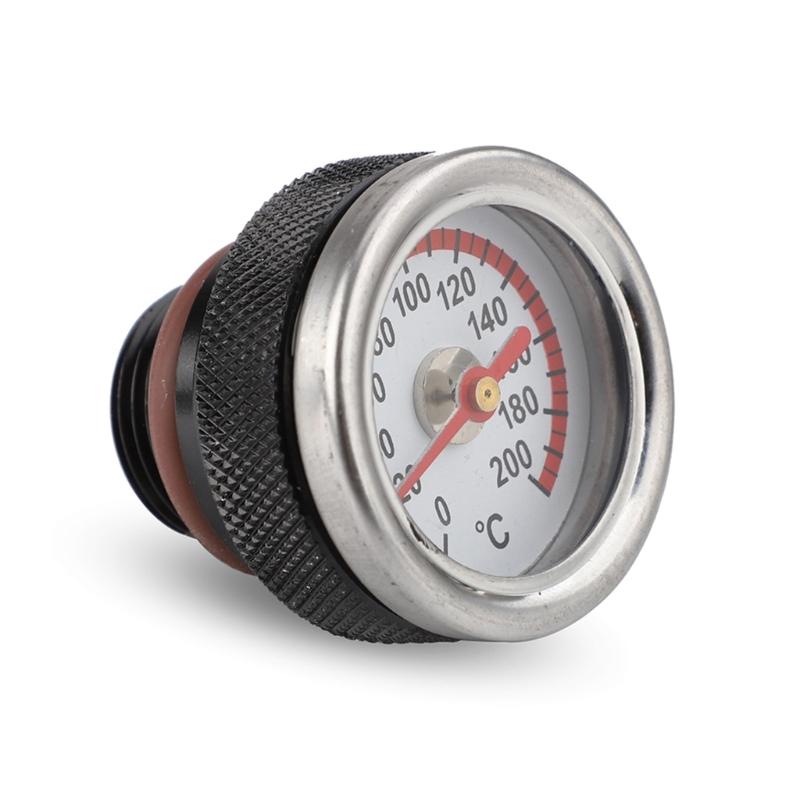 M20x1,5 Ukazatel teploty motorového oleje 0 až 200 ℃ Snadná instalace Odolný kovový Ukazatel teploty motorového oleje