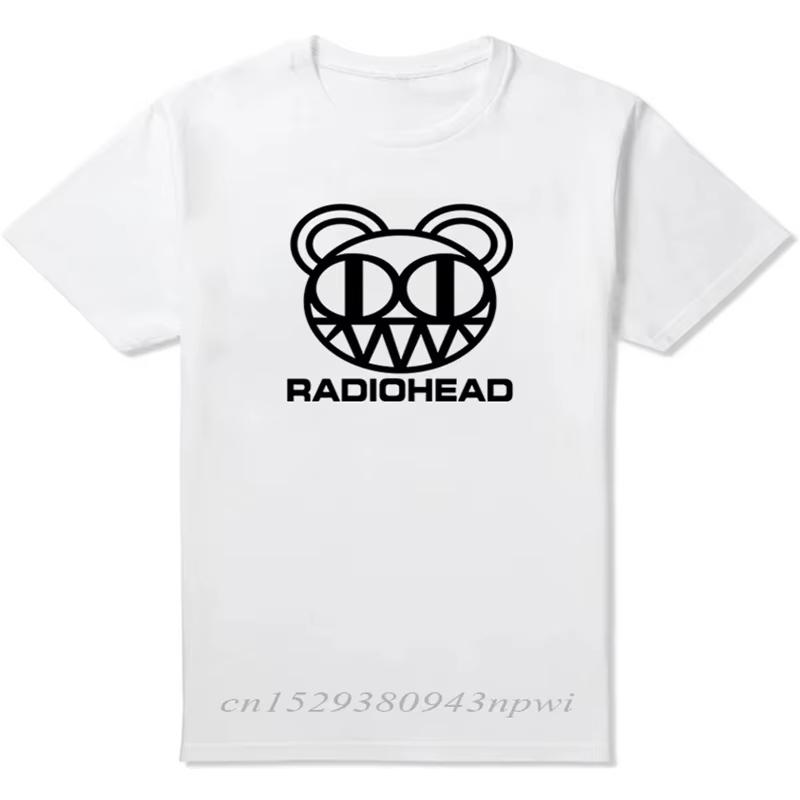 

Футболка Radiohead Мужская винтажная классическая футболка North America Tour Rock Boy Женская футболка Camisetas Hombre Hip Hop Street Casual Top XXXL