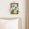 Simulated Flower Wall Hanging Picture Frame 3D Handmade Imitation Flowers Decoration  Wall Hanging