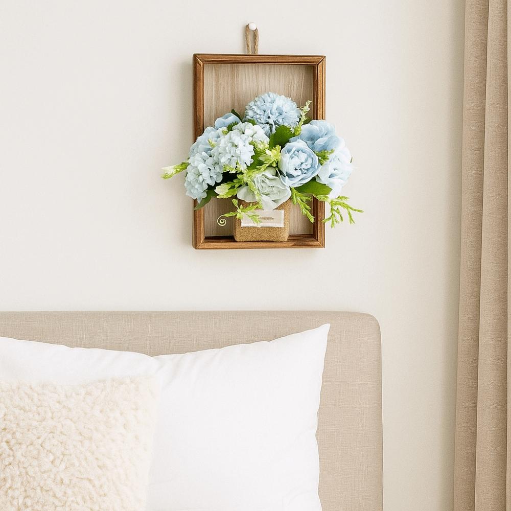 Simulated Flower Wall Hanging Picture Frame 3D Handmade Imitation Flowers Decoration  Wall Hanging