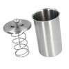 Meat Press Cooker Ham Maker 304 Stainless Steel Kitchen Meat Press Cooking Barrel with Thermometer