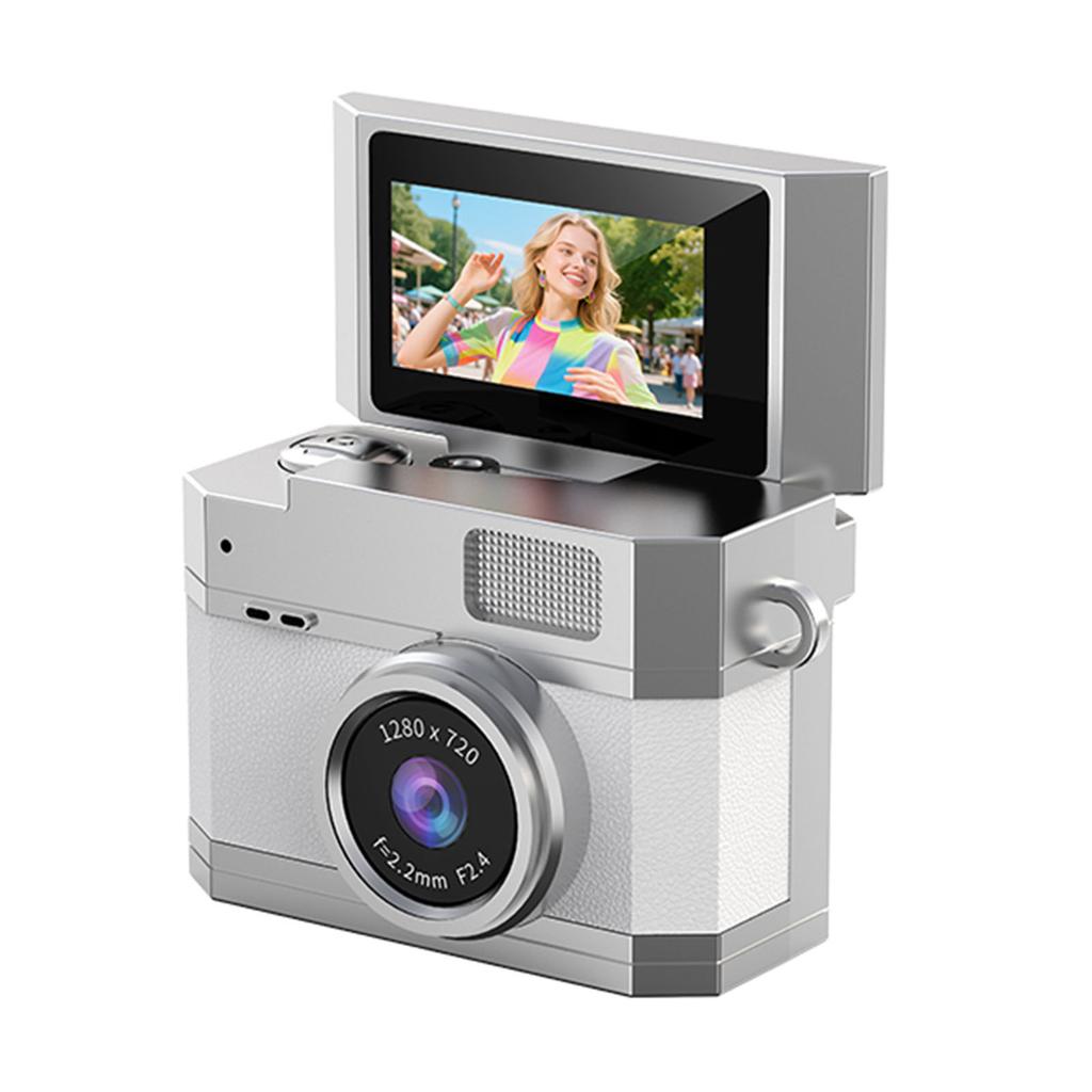 0.96 Inch Mini Camera Retro CCD Digital Camera Vintage Small Camcorder Portable Video Recorder Camera for Outdoor Travel Sports