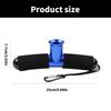 Aluminum Alloy Fishing Belt Rod Holder Fishing T-shaped Belly Top Belt Boats Fishing Rod Holder with Lanyard Easy to Use