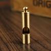 Vintage Brass Whistle With Dragon Carving High Decibel Sound Perfect For Outdoor Hiking Camping Emergency Use