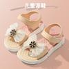 Children's Sandals Summer Girls Soft-soled Princess Baby Non-slip Beach Student Plastic Shoes