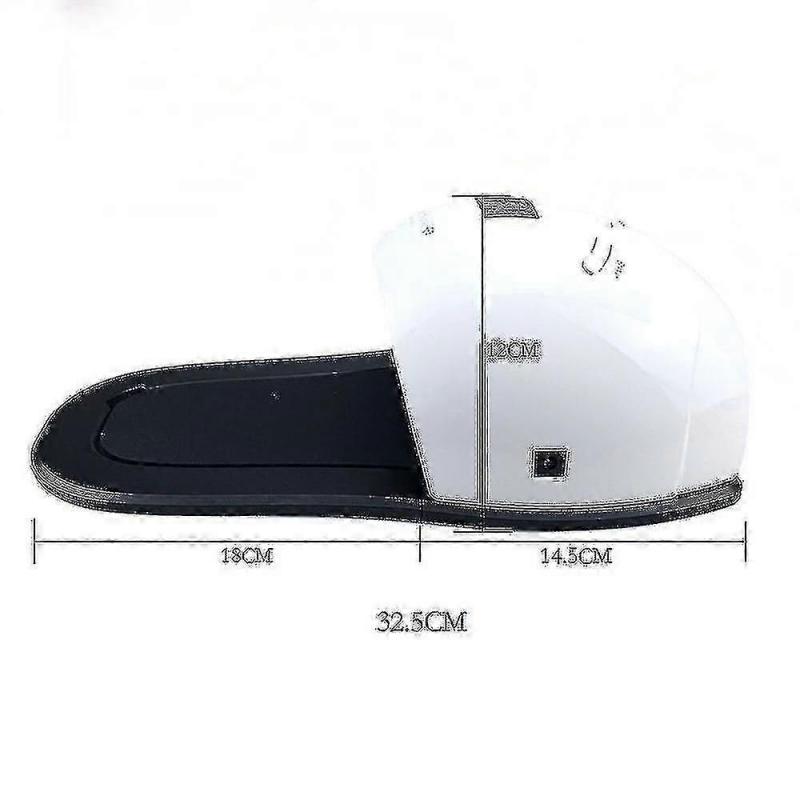 UV-Lampe Nagel Lampe 48w Nagel Trockner Licht Für Gel Nagellack Trocknen Mit 30 Stück LEDs Schnell Trocknende Nagelmaschine Mit Füßen Boden-cl. []