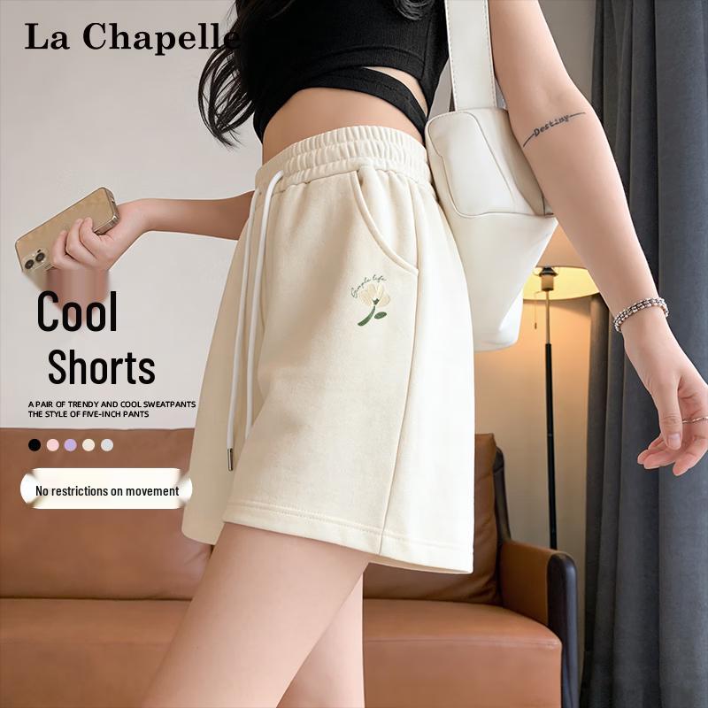 La Chapelle Women s Japanese Style Floral Print Bermuda Shorts S