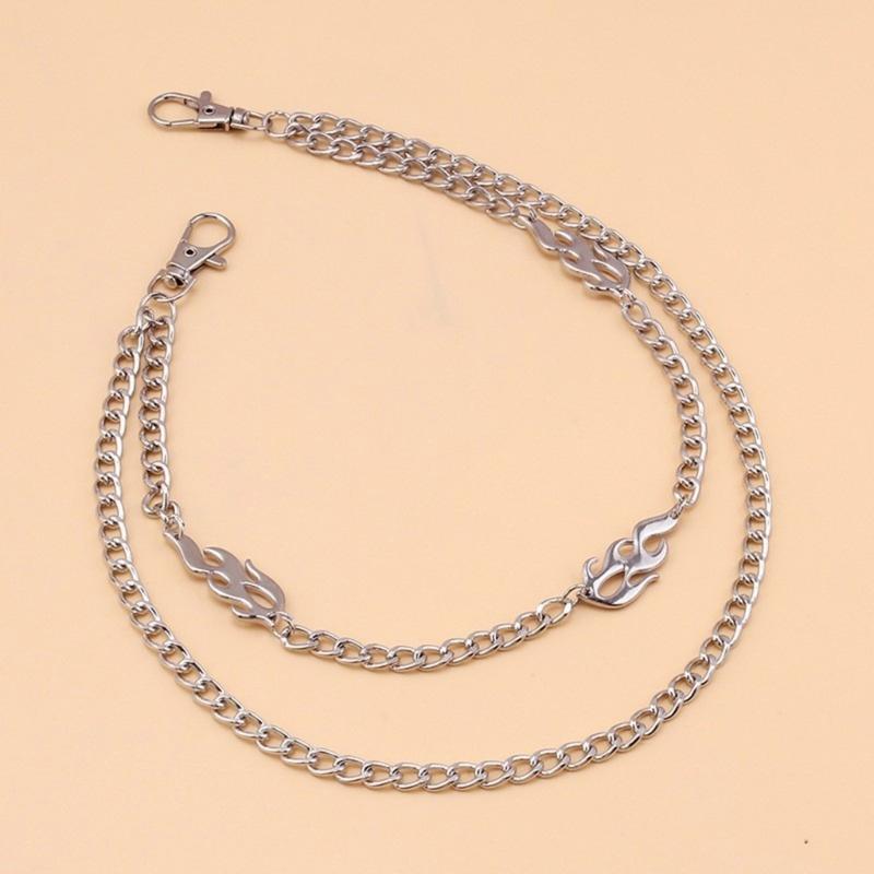 Adjustable Multi Layer Metal Pants Chain Belt Accessory For Women Men Fashionable Stylish Design Lightweight