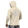 Men's Summer Hawaiian Print Quick Dry Long Sleeve T Shirt Ice Silk UPF50 Plus UV Protection Fitness Sports Hoodie Sun Protection Top