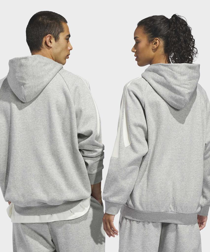 ADIDAS Basketball Fleece Joggers - Medium Gray Header / Kb7551