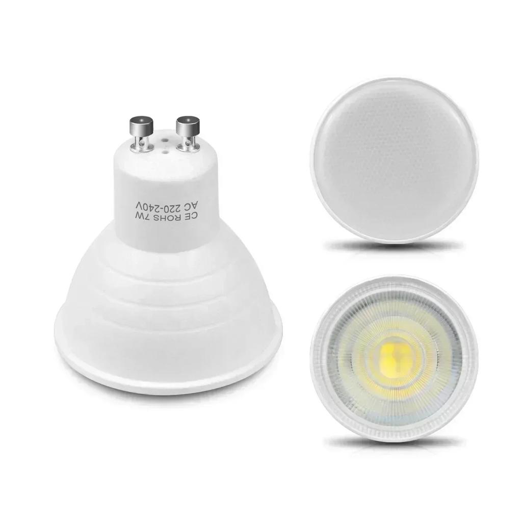 1/10PCS GU10 Bulb E27 E14 MR16 GU5.3 Lampada LED Bulb Light 7W 220V Bombillas LED Lamp Spotlight Lampara Spot Light