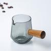 Espresso Cup High Transparency Glass with Scale Mini Espresso Extraction Measuring Cup Small Milk Cup Ounce Cup