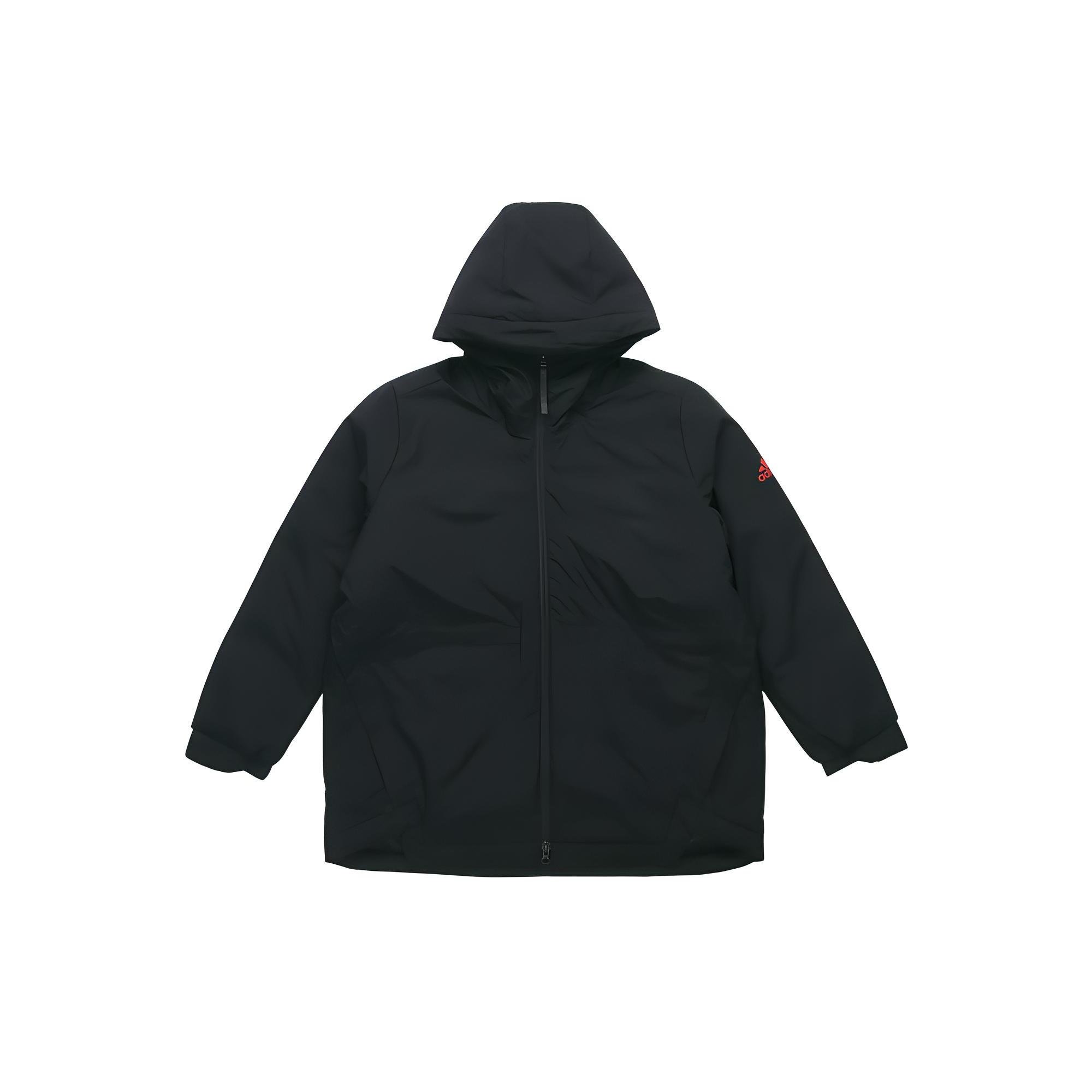 (WMNS) adidas Urban FC CNY Jacket Asia Sizing Black Red Women s FT9412 L