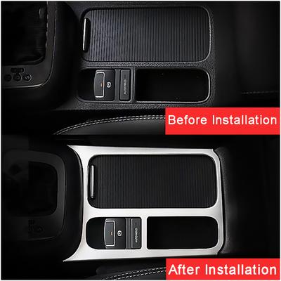 Accessoires d'intérieur de voiture ABS porte-gobelet de frein, panneau de revêtement d'habillage, décoration adaptée à VW Volkswagen Tiguan 2009 – 2013 2014