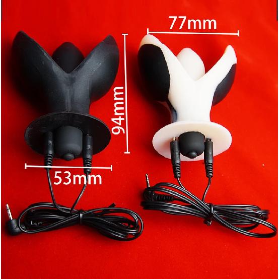 Electro Anal Electrode Bi-Polar,Electric Shock Vaginal Butt Plug Sex Toys,Estim E-stim,Electrosex Electroshock Electrostimulator