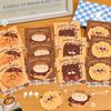 Ins Cute Biscuits Food Games Notes for Students High Value Sticky Creative Special Shaped Messages Times Office School Supplies