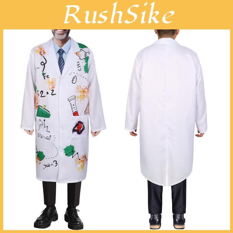 Mad Scientist Lab Costume With Spandex Material For Costume Parties And Performances