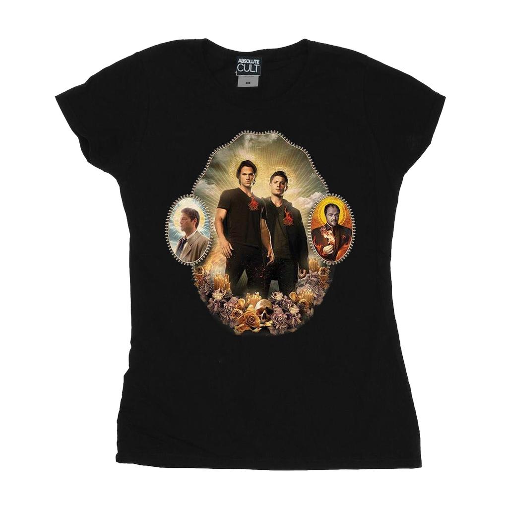 Supernatural Womens/Ladies Holy Shrine Cotton T-Shirt