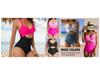 Women's Sexy Hollow Out One-Piece Swimsuit - Backless, Lace-Up Bodycon Bikini