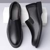 Versatile men's business fashion soft sole rubber comfortable dress casual foot cover breathable daily trend gentleman shoes