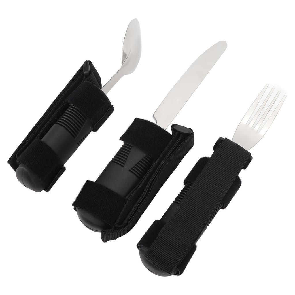 Set 3 piese Tacâmuri Adaptative Set Ustensile Adaptative Set Ustensile Ponderate pentru Persoanele În Vârstă