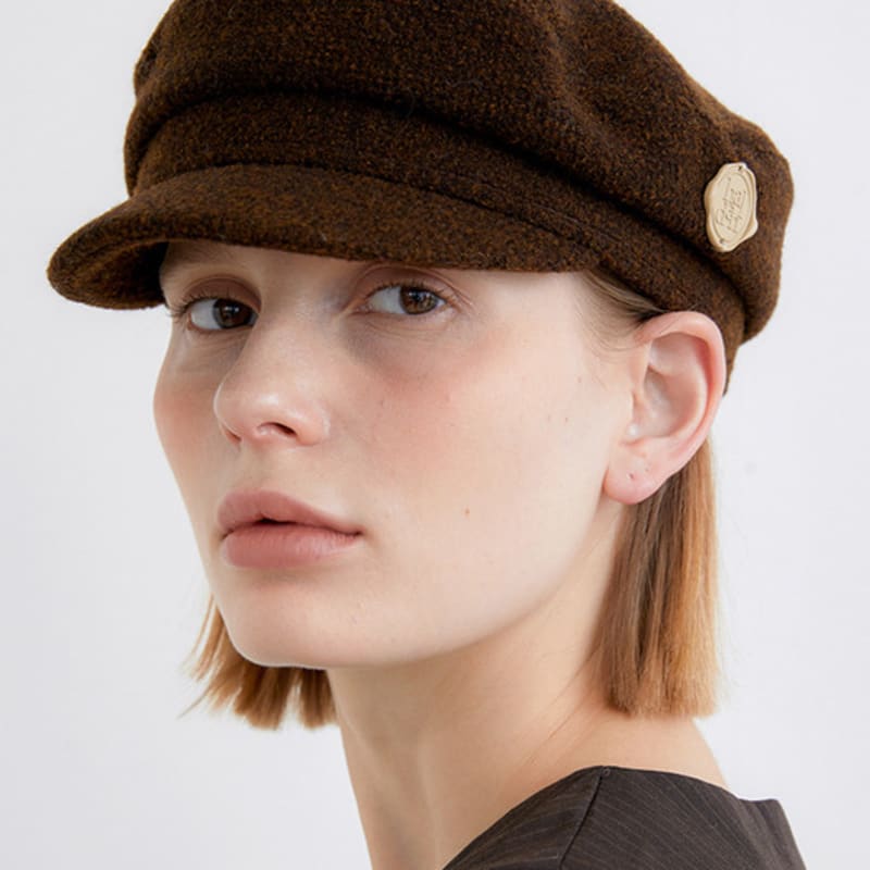 Halden New Pendant Sailor Cap (C062_brown)