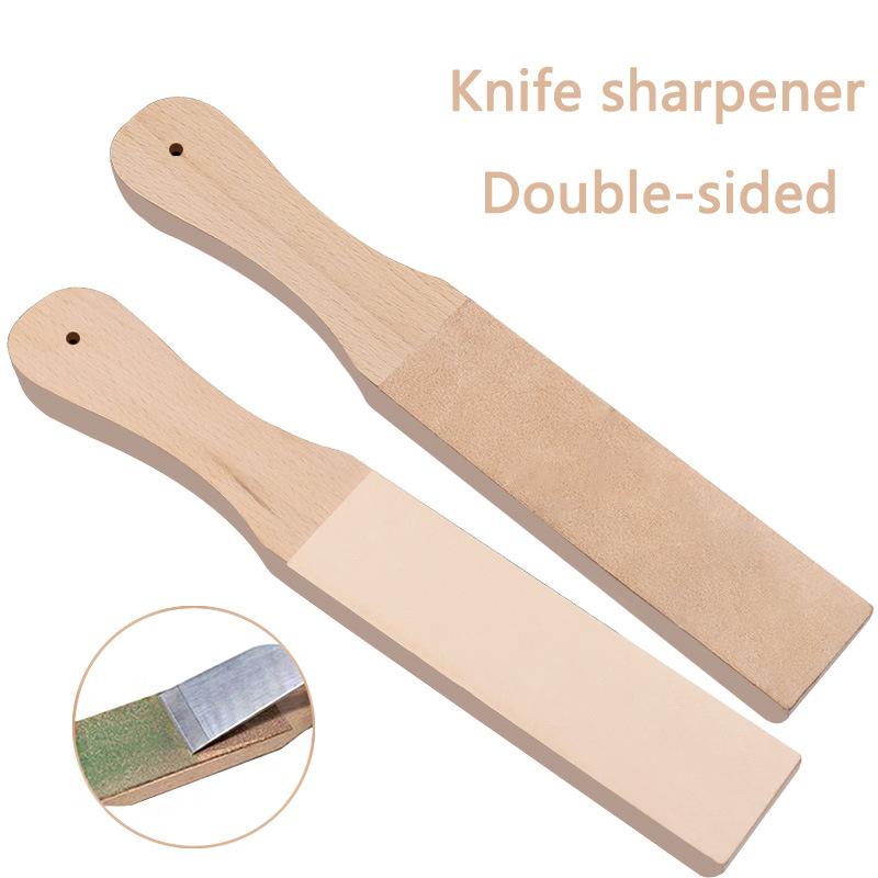 250mm Leather Polishing Board Knives Double-sided Knife Sharpener for Handmade DIY and Leather Carving Tools