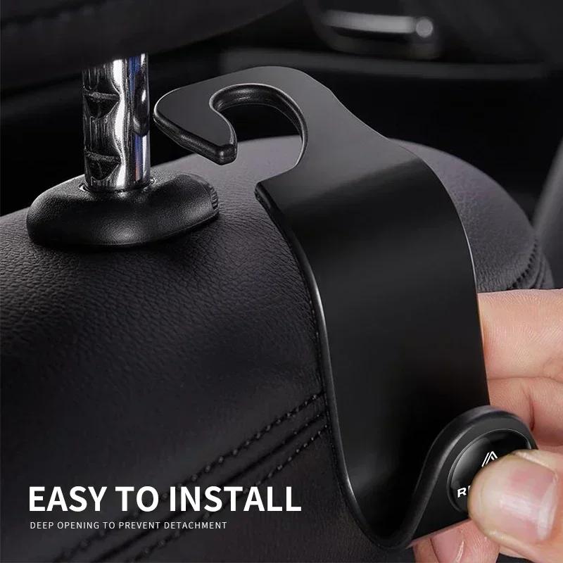 2026 Hot For Renault Interior Stickers For Renault DACIA Logan Scenic Loguna Kadjar Twingo Accessories Car Seat Headrest Hook Ca 2GSA7