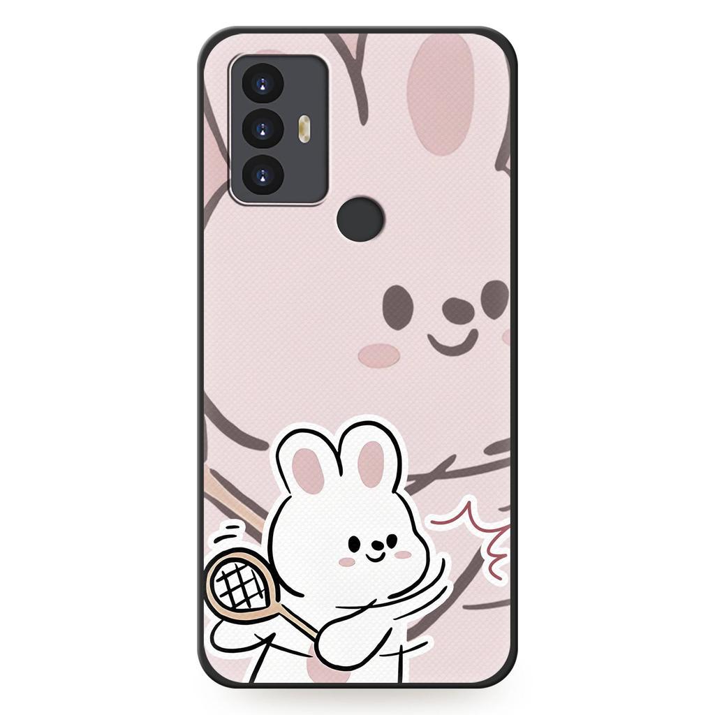 Silicone Anti-dust Phone Case For TCL 30SE/30E/306/305/Sharp Aquos V6/V6 Plus Soft case Waterproof Back Cover Cute TPU