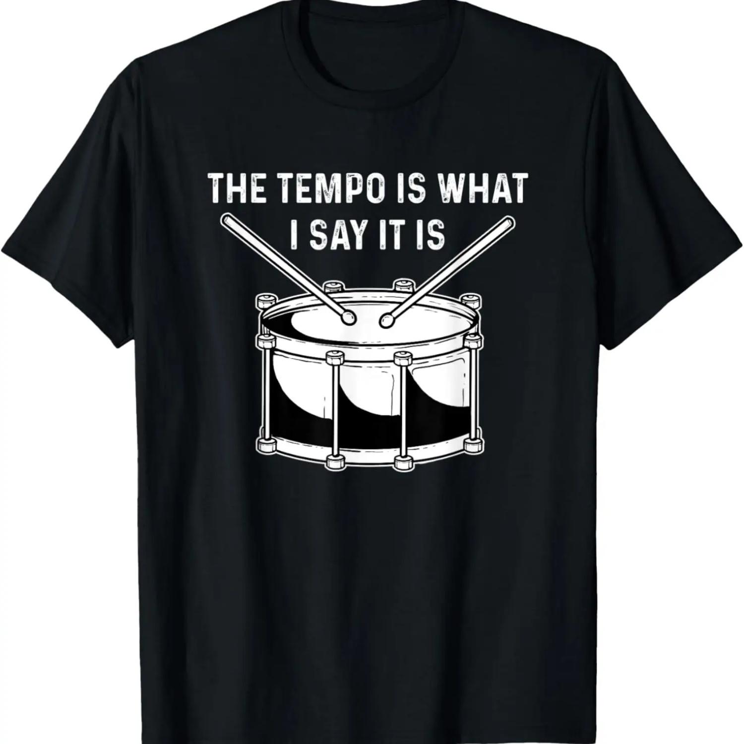 

Drums Drummer Drumset T-Shirt XXXXXL чёрный