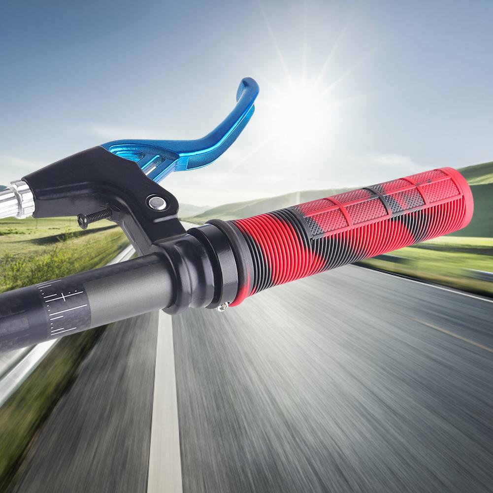 Bike Handlebar Grips Shock Absorbing MTB Mountain Bike Handlebar Cover Mountain Bicycle Grips for 22.2mm Handlebar