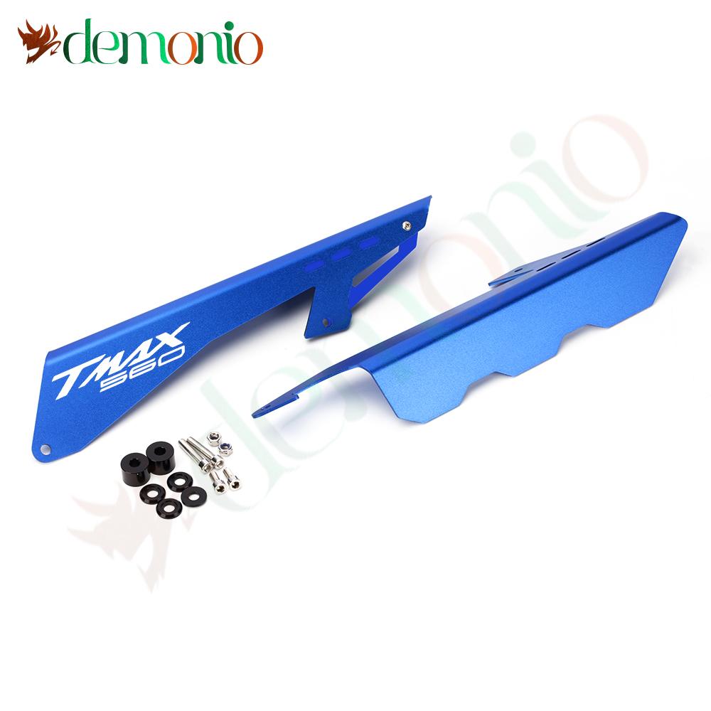 Motorcycle Accessories Chain Guide Guard Cover Protector For YAMAHA TMAX530 TMAX560 T MAX 530 T-MAX 560 TMAX DX SX