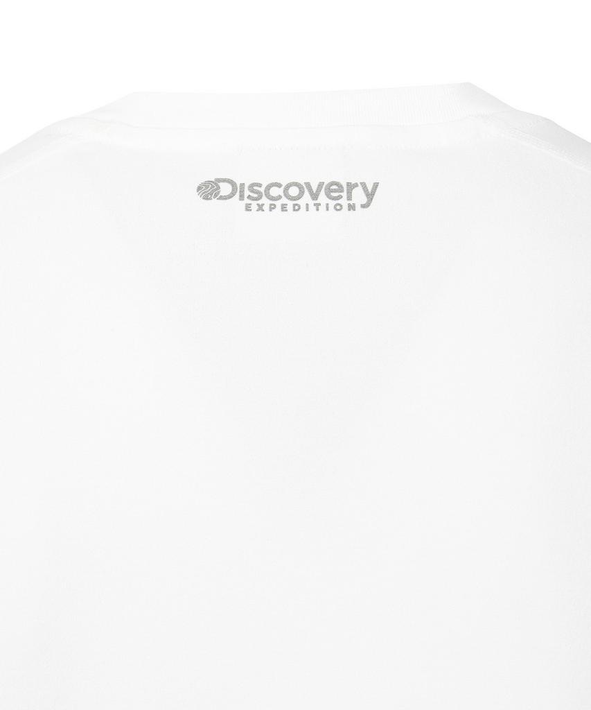DISCOVERY EXPEDITION Men'S Functional Round Long Sleeve T-Shirt (White)