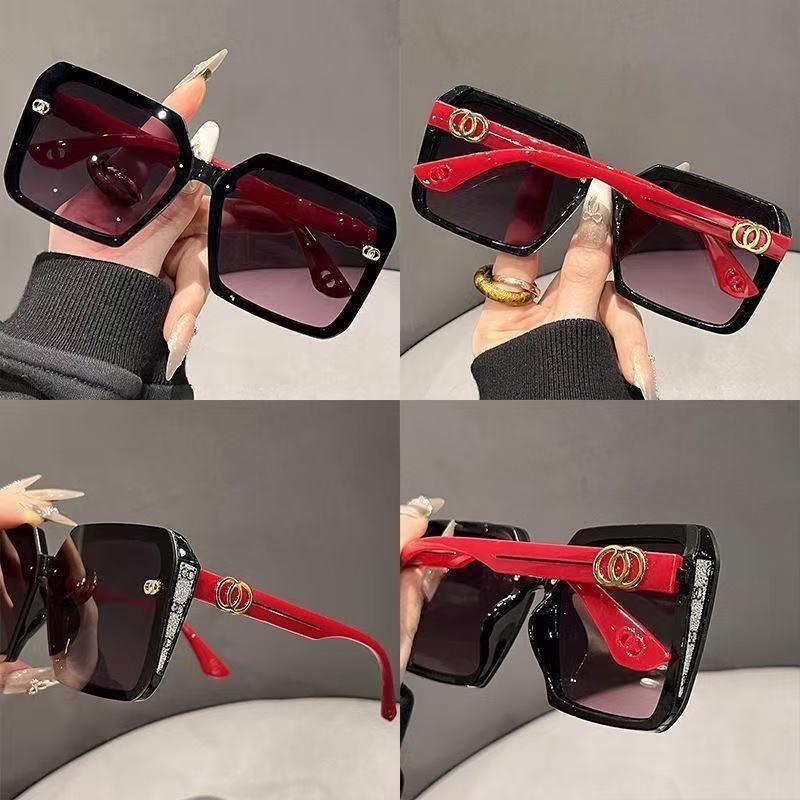 "Emma Women's Frameless Large Slim Sunglasses - Cut Edge, Sun Protection, Trendy High-End Glasses"