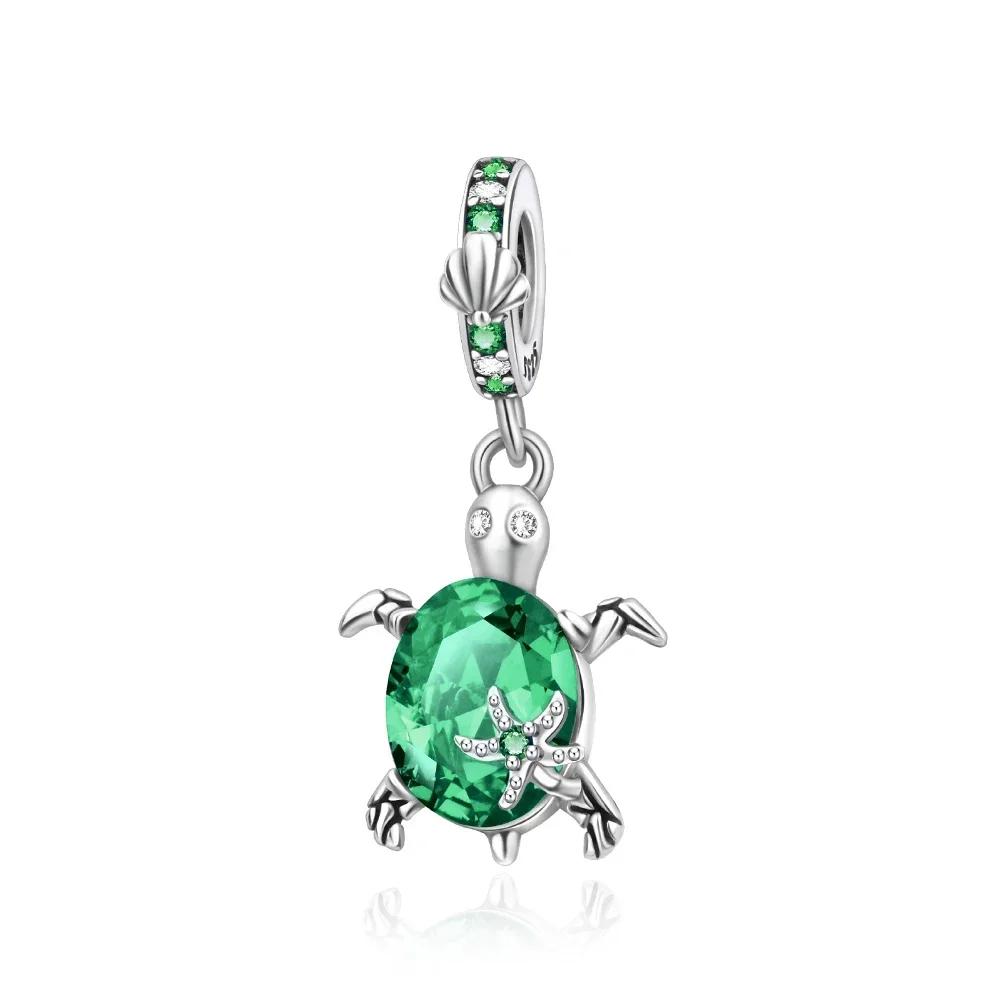 Serie Charmscoppergreen Ciondolo Foglia di Monstera Perline Originali per Braccialetti per Donne Creazione di Gioielli Regali