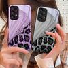 Colorful Patterns For Samsung Galaxy S10 4G S20 11E 30 S21 22 S24 Fe Pro S23 S25 Ultra 5G S9 Tempered Glass Phone Case