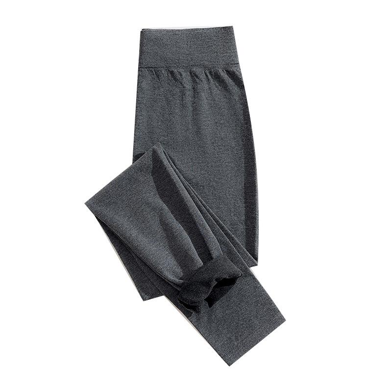 Herbst Damen High-Waist Schlankheitsleggings - Vielseitige Uni-Farbe Übergröße