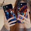 Tiger Neon Mobile Cell Phone Case for VIVO V60 V50 V40 V30 V29 V27 V25 V23 Pro Lite 5G Colorful Printing Cover Cover Smartphone