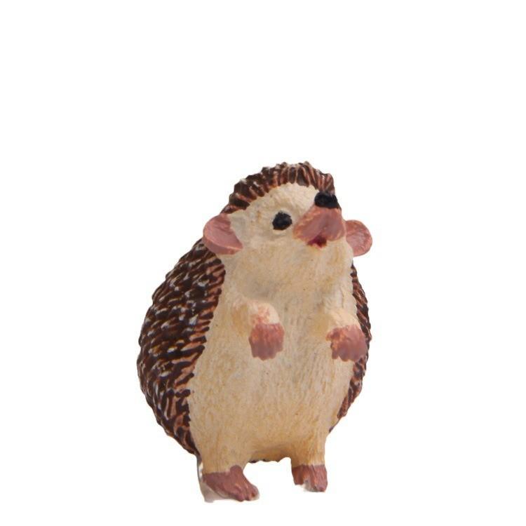 

Cute Hedgehog Cartoon Desk Figurine Toy For Room Decoration And Giving Gift Hedgehog with Spines