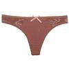 Lace Trim Cotton Women's Thong G-String - Sexy and Comfortable