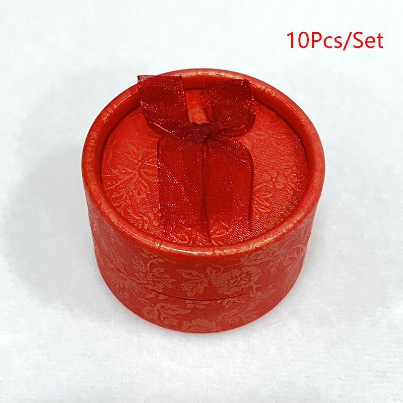 10ks/set Organizér na šperky Dárková krabička Náhrdelník Náušnice Prsten Papírová krabička