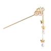 Fashion Tassel Hair Claw Cat Claws Plate Hairpin Bridal Headdress Hair Sticks Jewelry Ornaments Ancient Style Hair Chopsticks