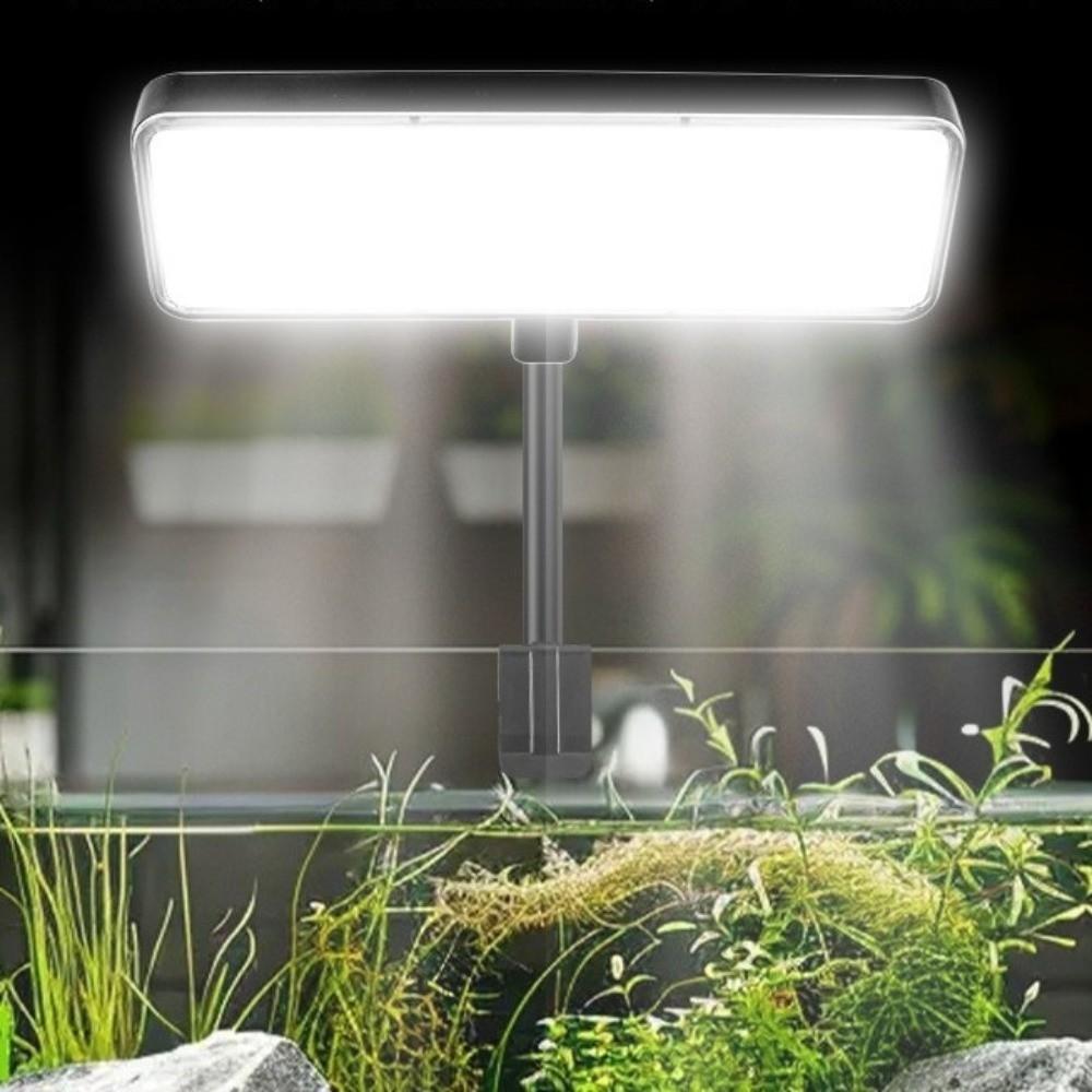 Super Slim Aquarium LED Light Dimmable Aquatic Plant Lamp Full Spectrum Grow Lamp  Home Aquascaping